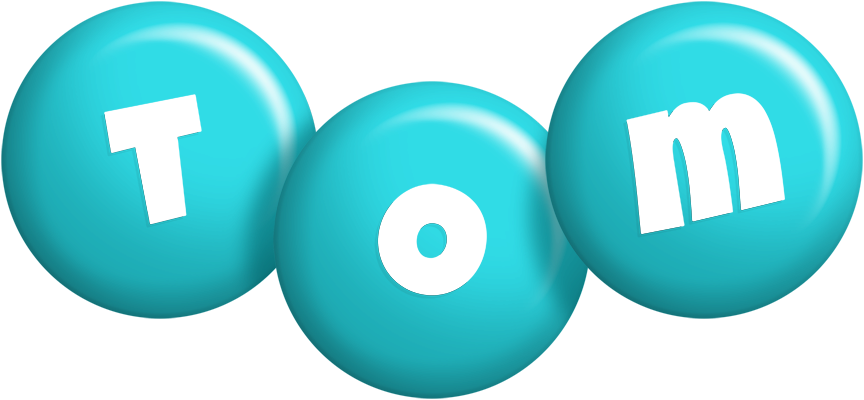Tom candy-azur logo