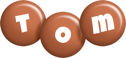 Tom candy-brown logo