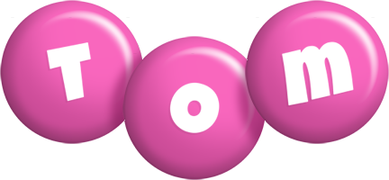 Tom candy-pink logo