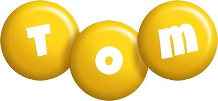 Tom candy-yellow logo