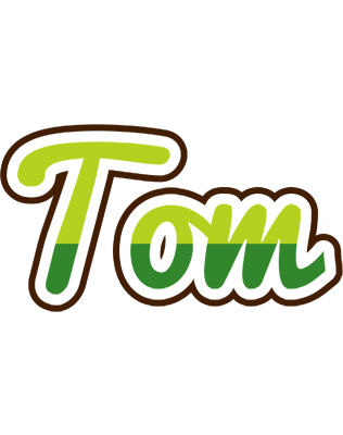 Tom golfing logo