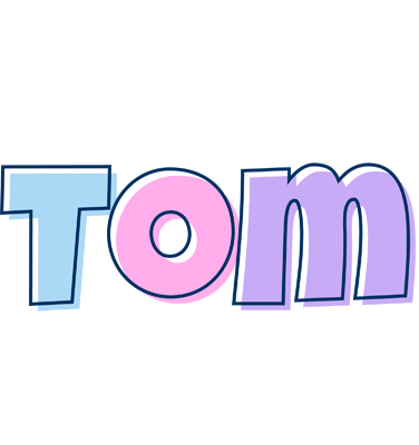 Tom pastel logo