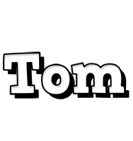 Tom snowing logo