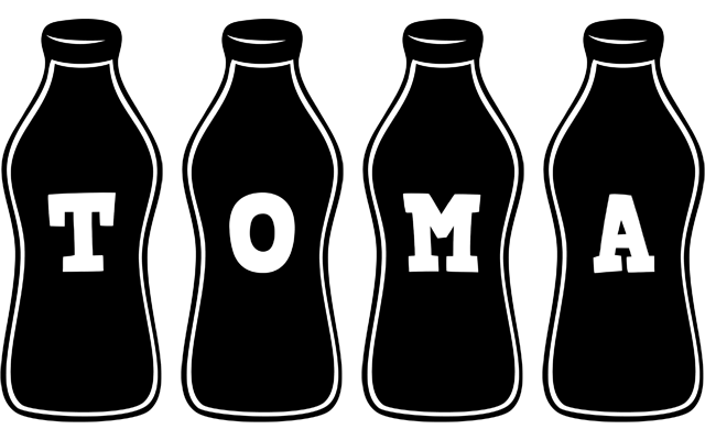 Toma bottle logo