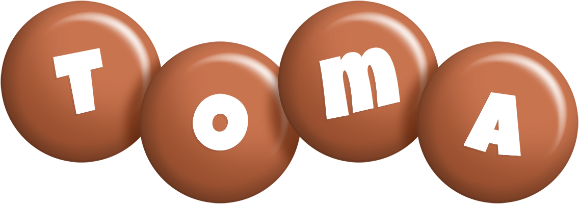 Toma candy-brown logo