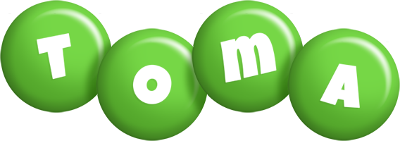 Toma candy-green logo