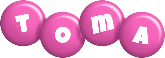 Toma candy-pink logo