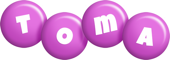 Toma candy-purple logo
