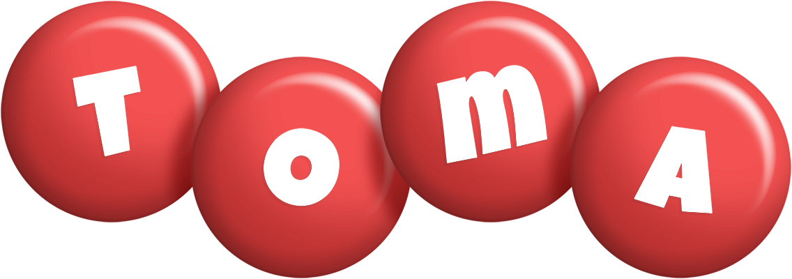 Toma candy-red logo