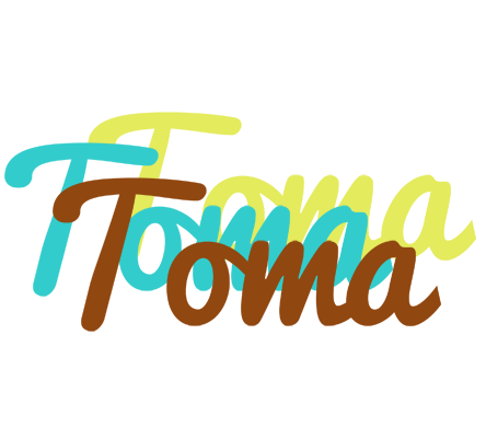Toma cupcake logo