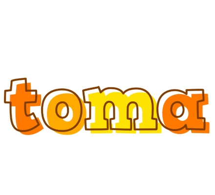 Toma desert logo