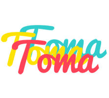 Toma disco logo