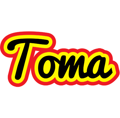 Toma flaming logo