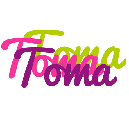 Toma flowers logo