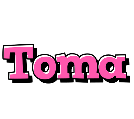 Toma girlish logo