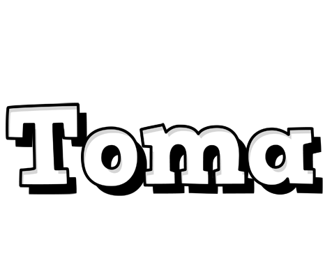 Toma snowing logo