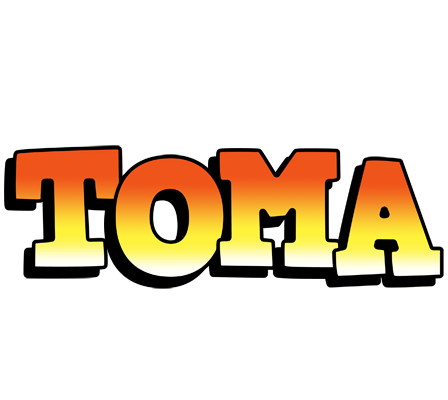 Toma sunset logo