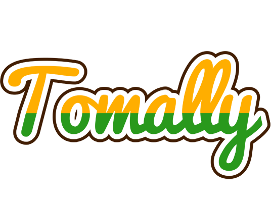 Tomally banana logo