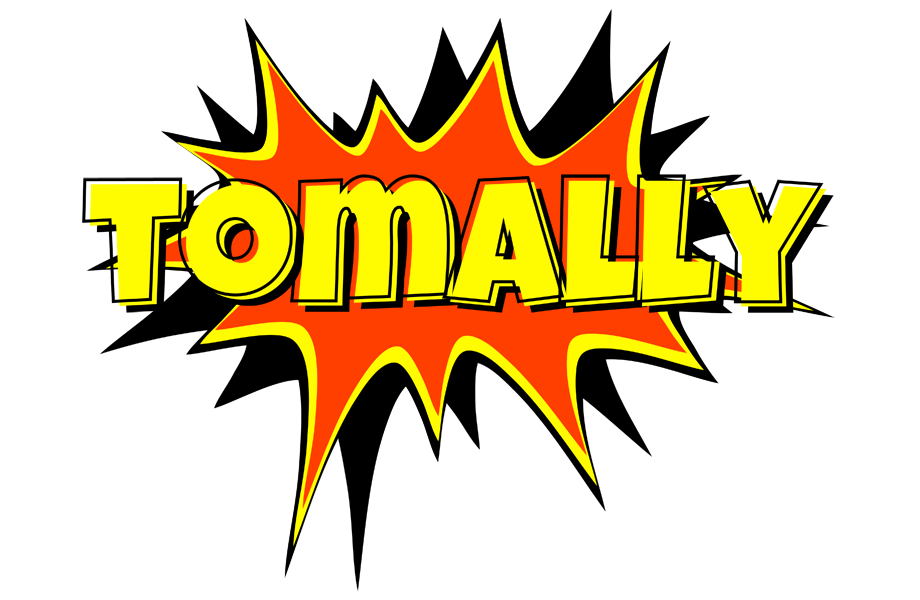Tomally bazinga logo