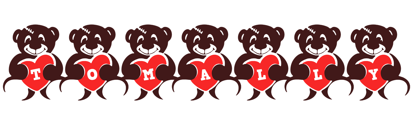 Tomally bear logo