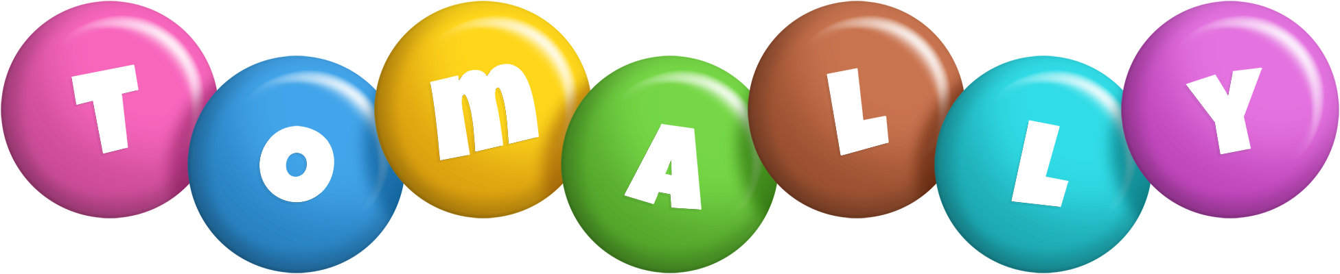 Tomally candy logo
