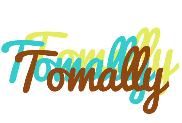 Tomally cupcake logo