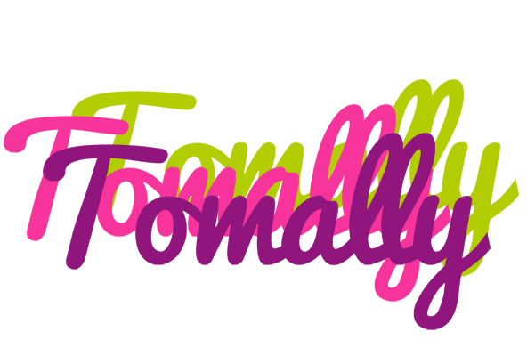 Tomally flowers logo