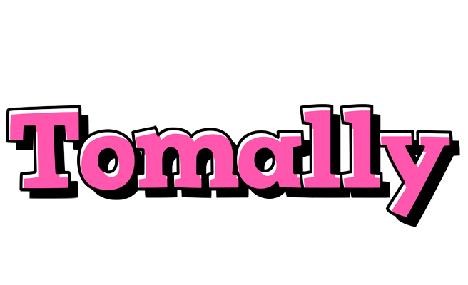 Tomally girlish logo