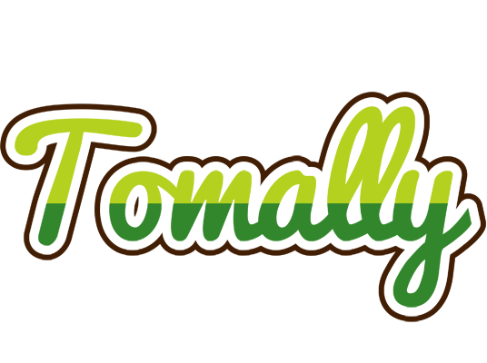 Tomally golfing logo