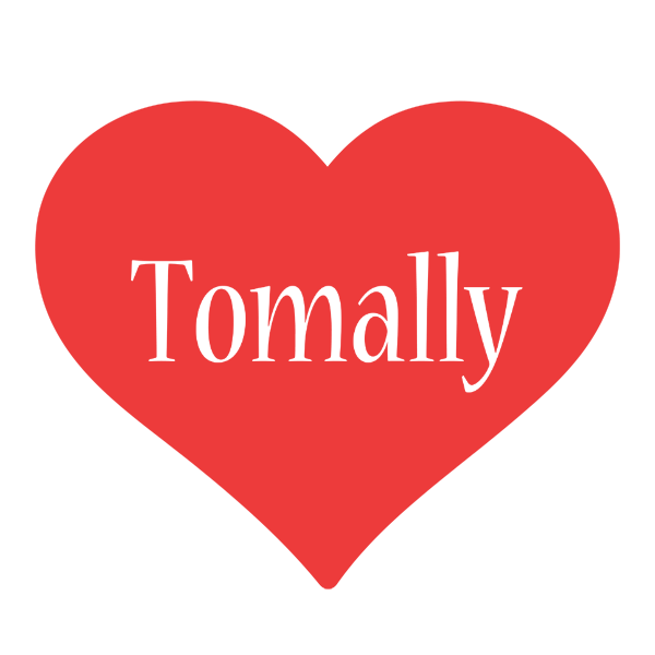 Tomally love logo