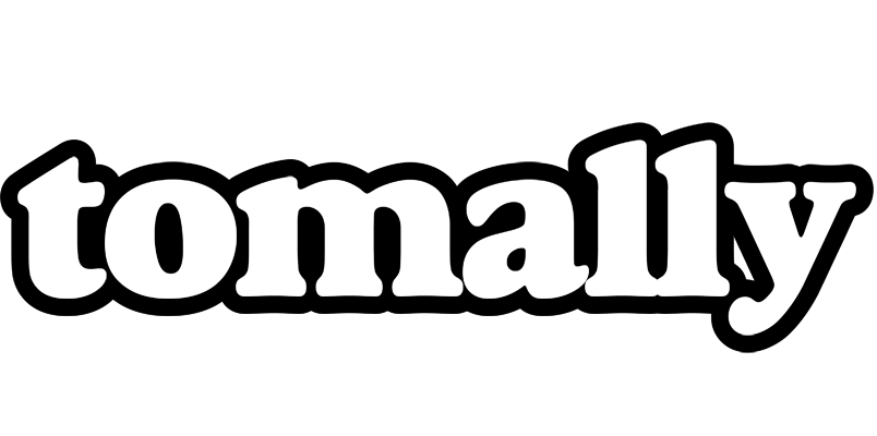Tomally panda logo