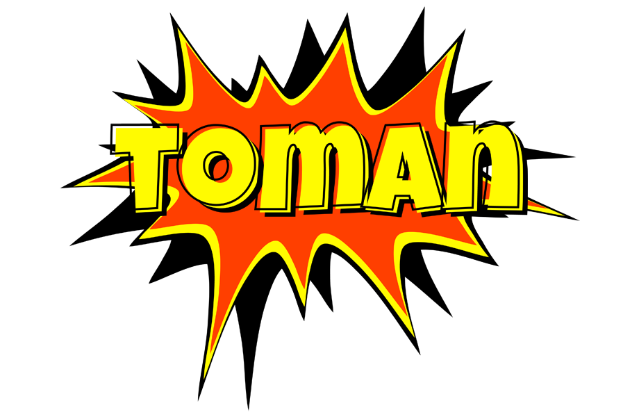 Toman bazinga logo