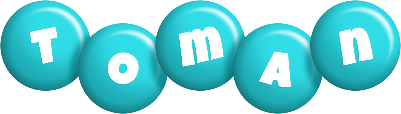 Toman candy-azur logo