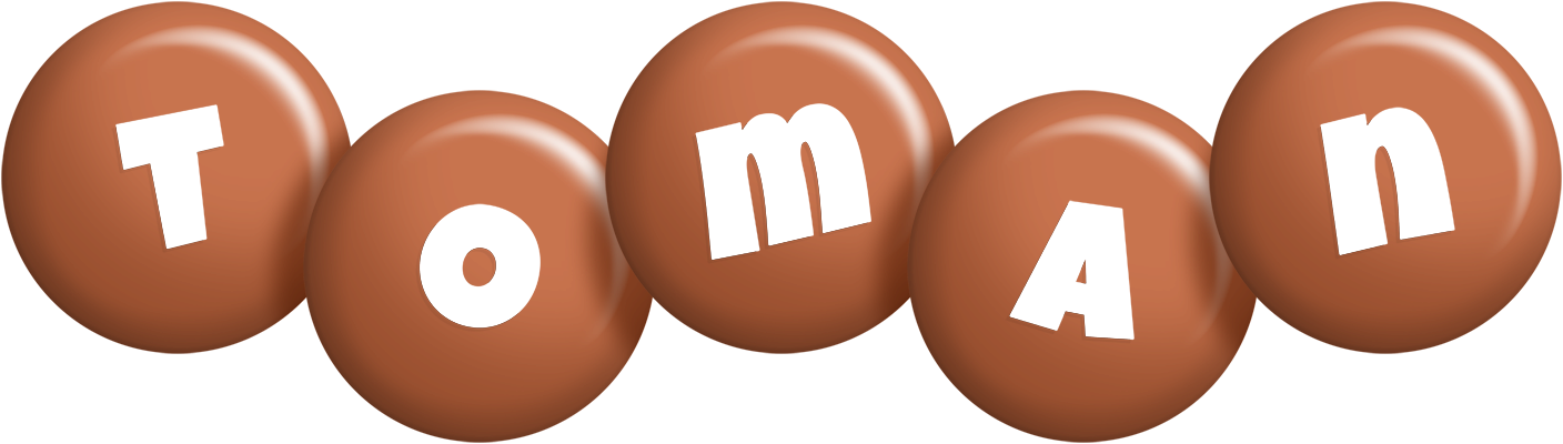 Toman candy-brown logo