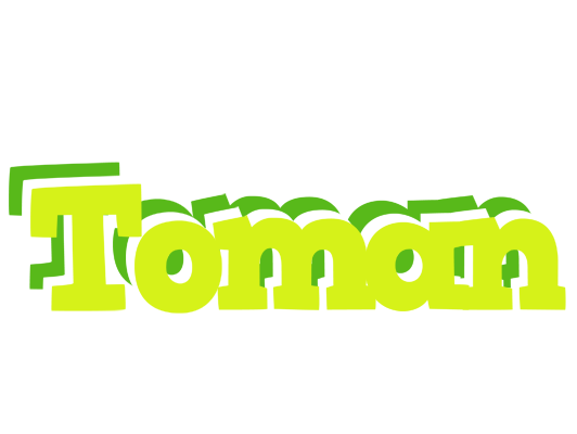 Toman citrus logo