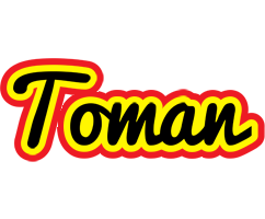 Toman flaming logo