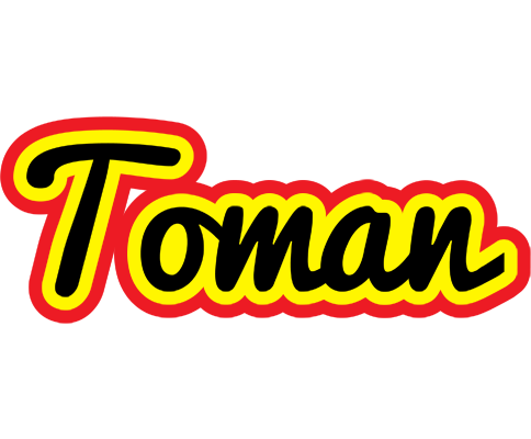 Toman flaming logo