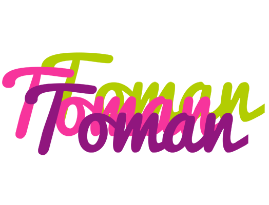 Toman flowers logo