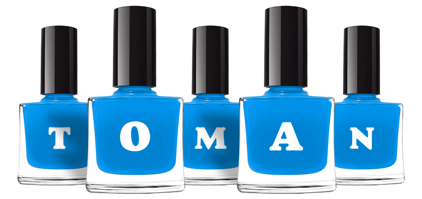 Toman glossy logo