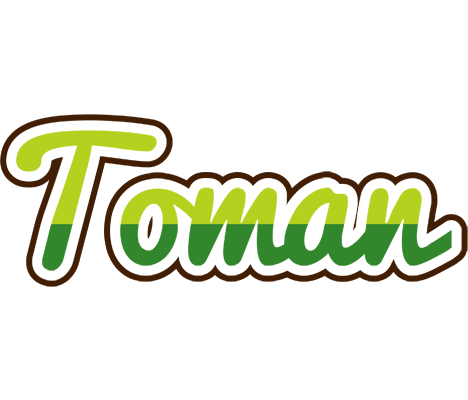 Toman golfing logo