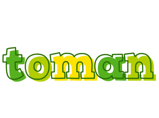 Toman juice logo