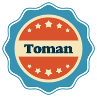 Toman labels logo