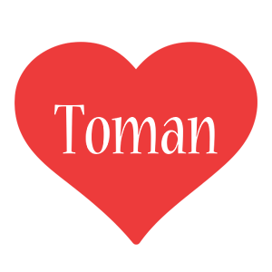 Toman love logo