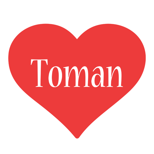 Toman love logo