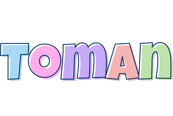 Toman pastel logo