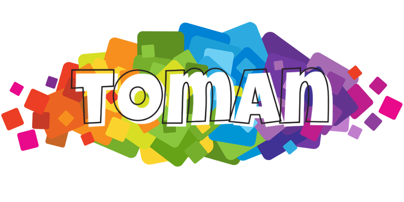 Toman pixels logo