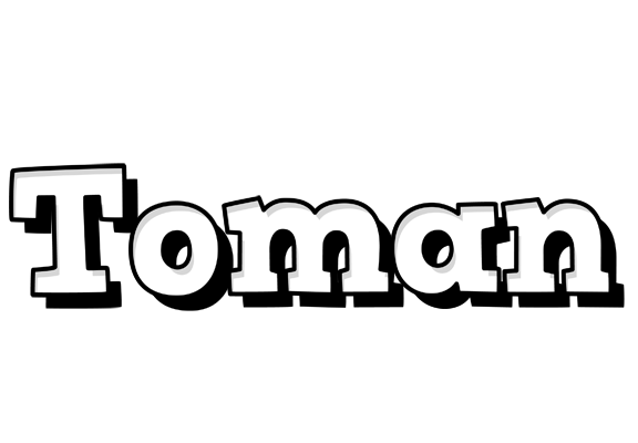 Toman snowing logo