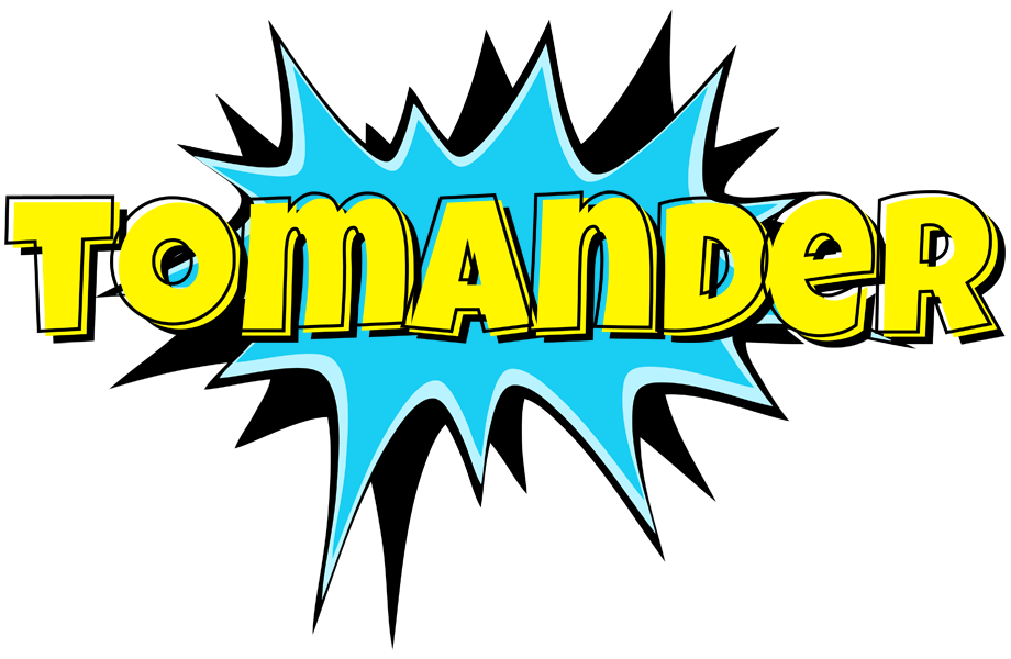 Tomander amazing logo