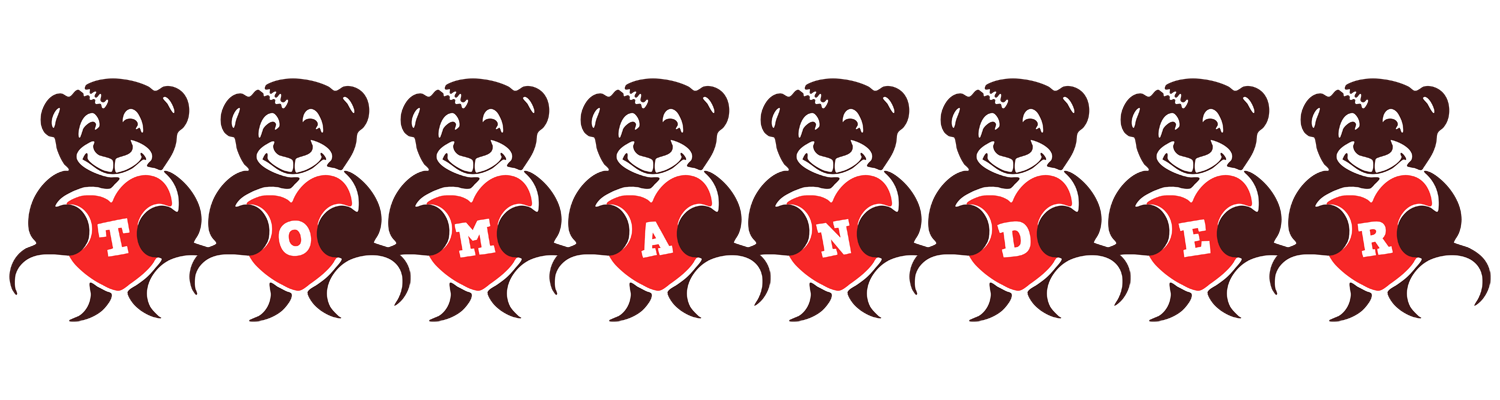 Tomander bear logo
