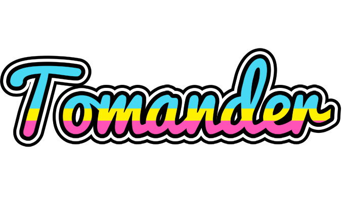 Tomander circus logo